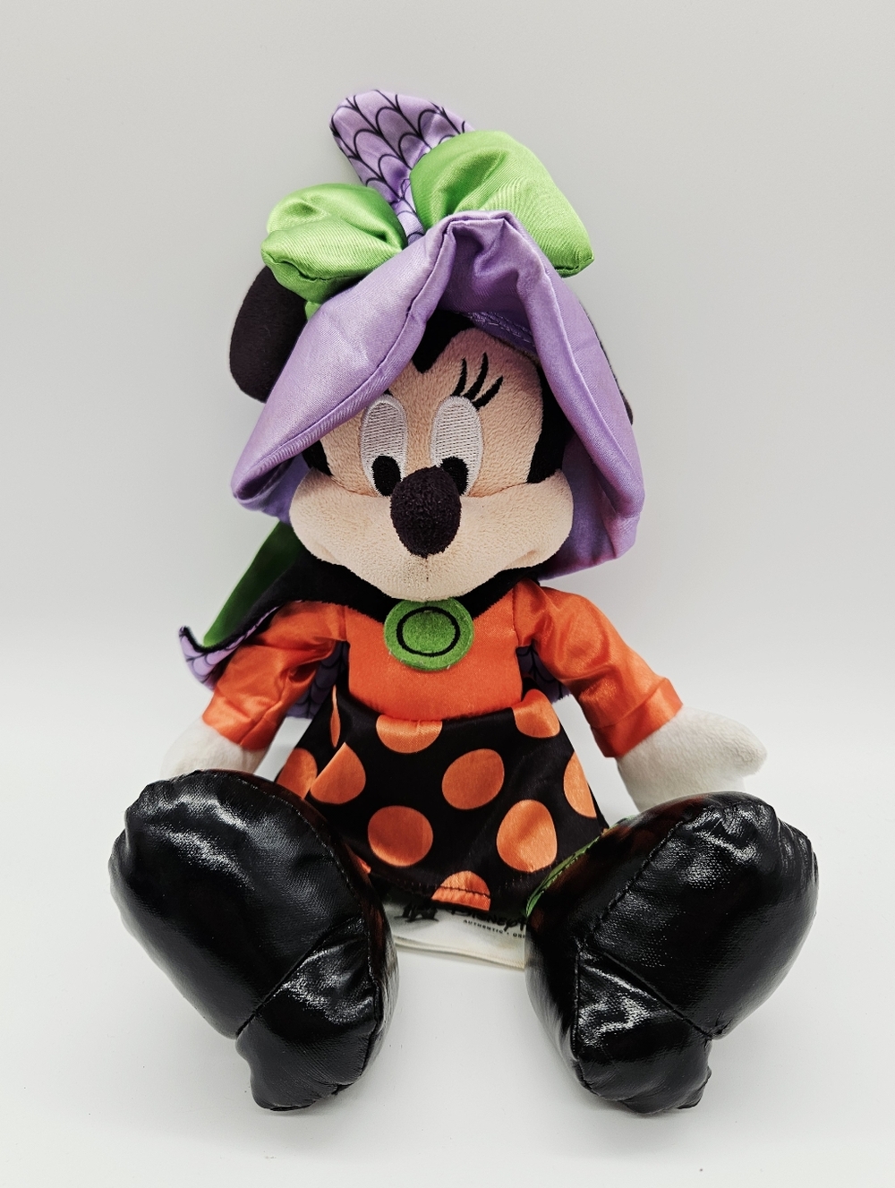 DISNEY PARKS | Minnie Mouse Halloween witch costume plush stuffed toy